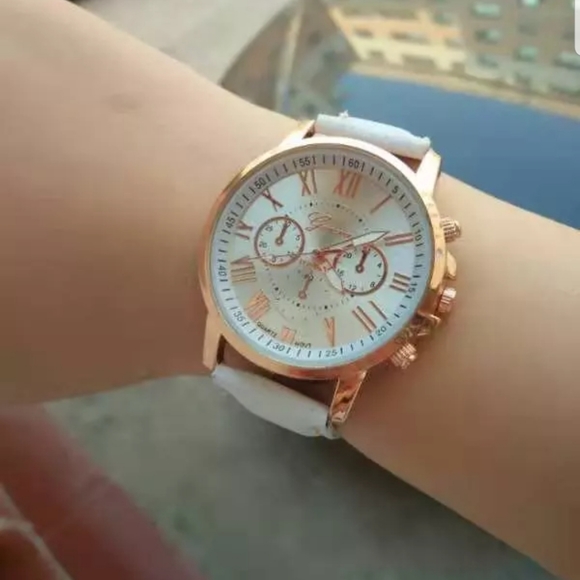 GENEVA ROMAN NUMERAL QUARTZ WATCH - Picture 3 of 3